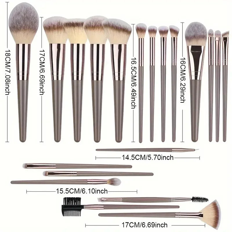 Makeup Brush & Sponge Set Vervelle