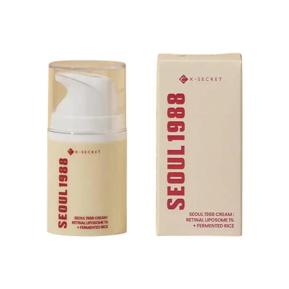 Seoul 1988 Retinol Liposome Facial Care Cream Fade Fine Lines Anti-wrinkle