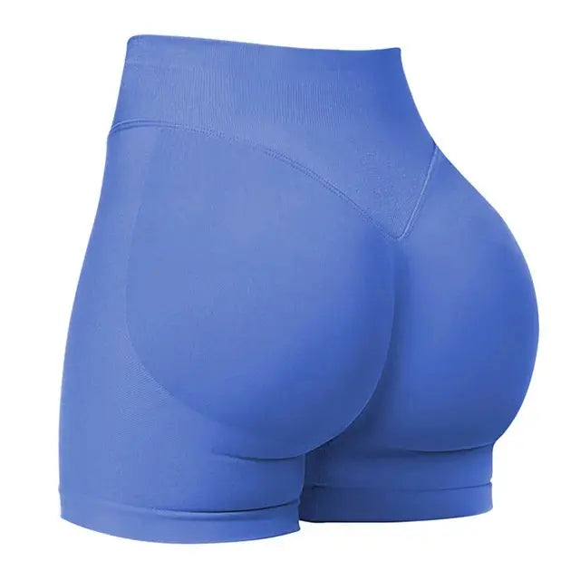 Women 4.5" Seamless Scrunch Bum Gym & Yoga Shorts High Waist Vervelle