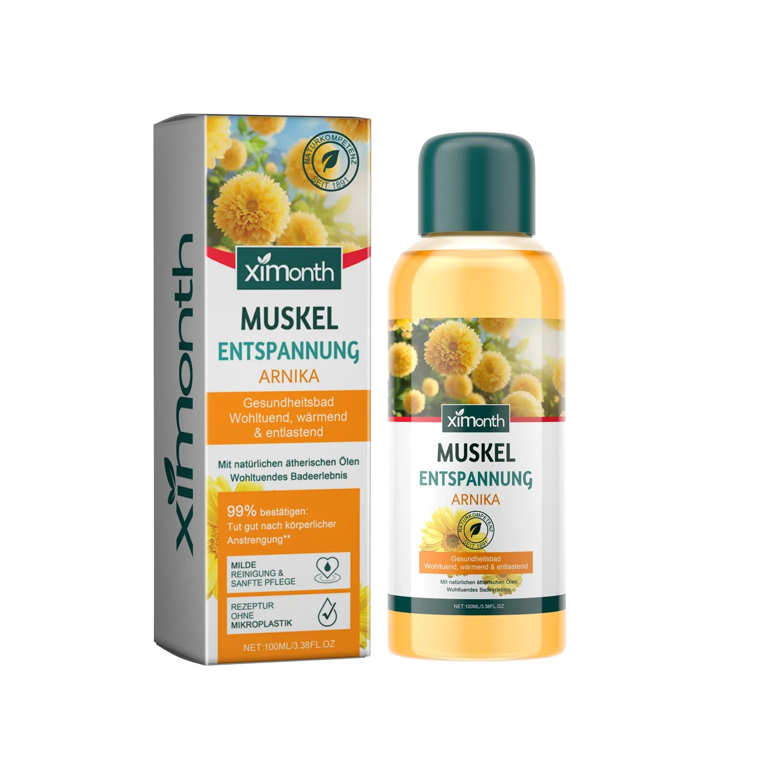 Nourishing Bath Oil – Exfoliating & Moisturizing Body Care