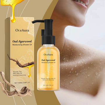 Agarwood Moisturizing Shower Oil – Hydrating Body Wash 100ml