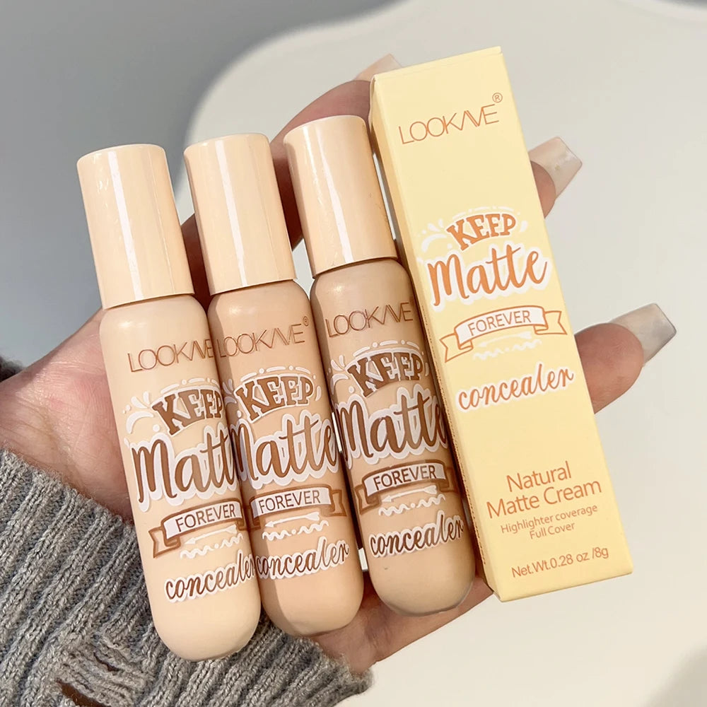 Waterproof Matte Liquid Concealer for Acne & Dark Circles