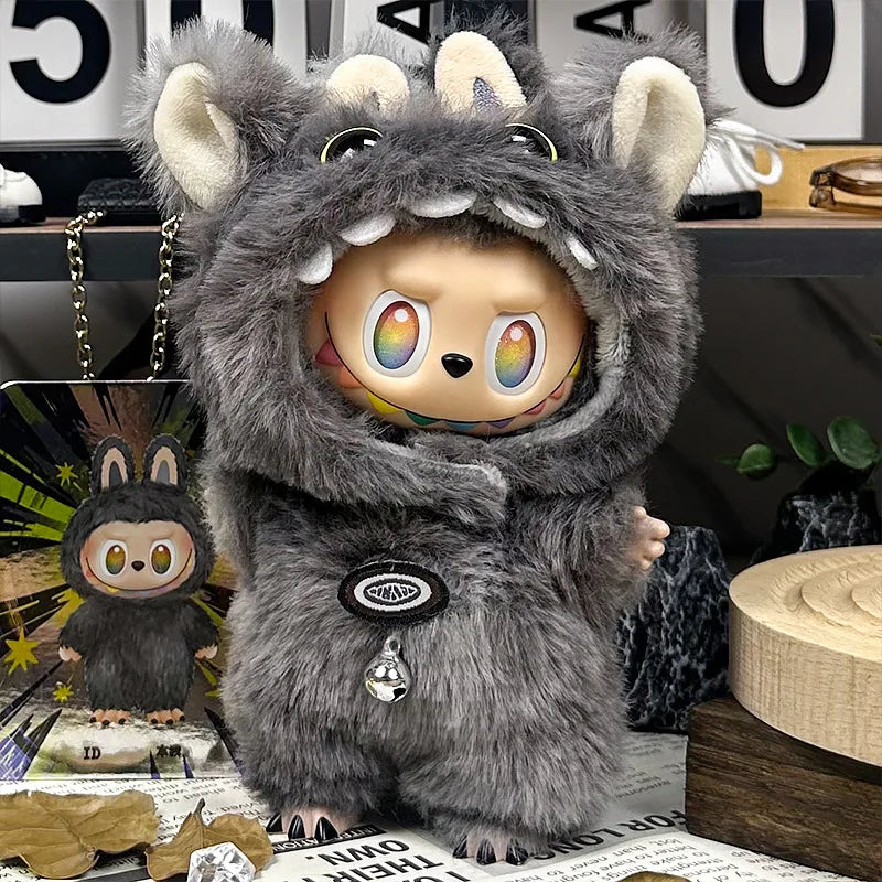 Labubu Sitting Party Baby Outfit – Cute Monster Plush Onesie Blind Box Collectible Vervelle