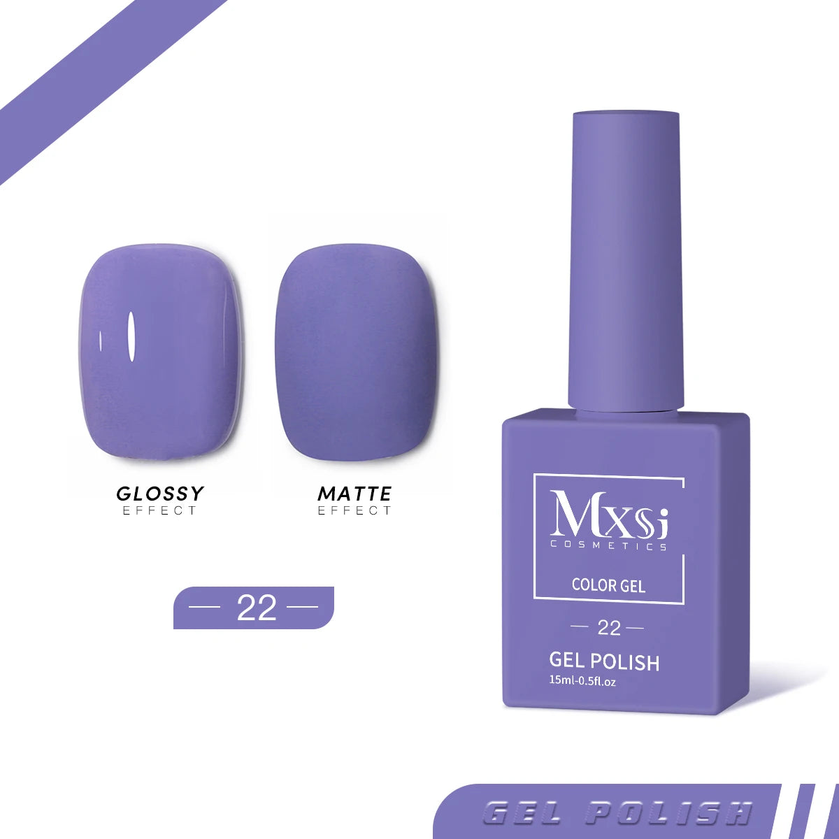 Mxsi 15ml Gel Nail Polish Neon & Pastel UV Gel Varnish