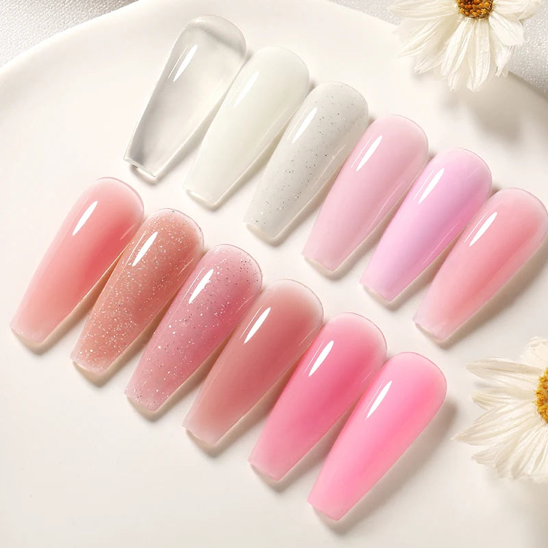 BORN PRETTY 30ml Milky White Hard Gel Nail Extension