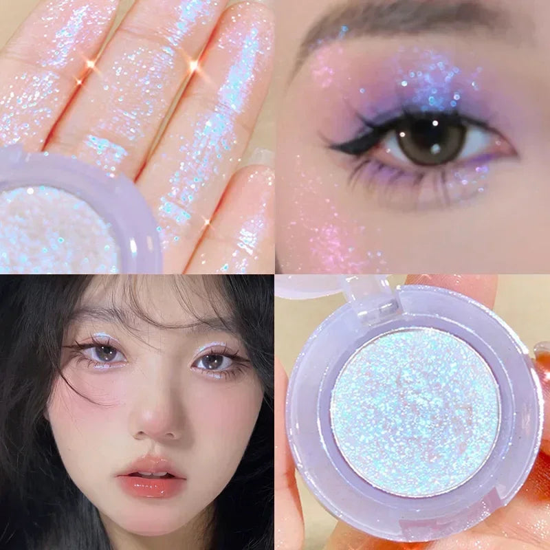 Diamond Glitter Eyeshadow Palette Waterproof Long-Lasting