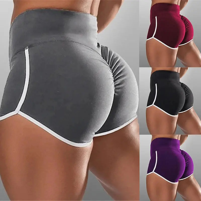 Women’s Summer Low-Waist Yoga & Fitness Shorts Slim Gym Workout Pants Vervelle