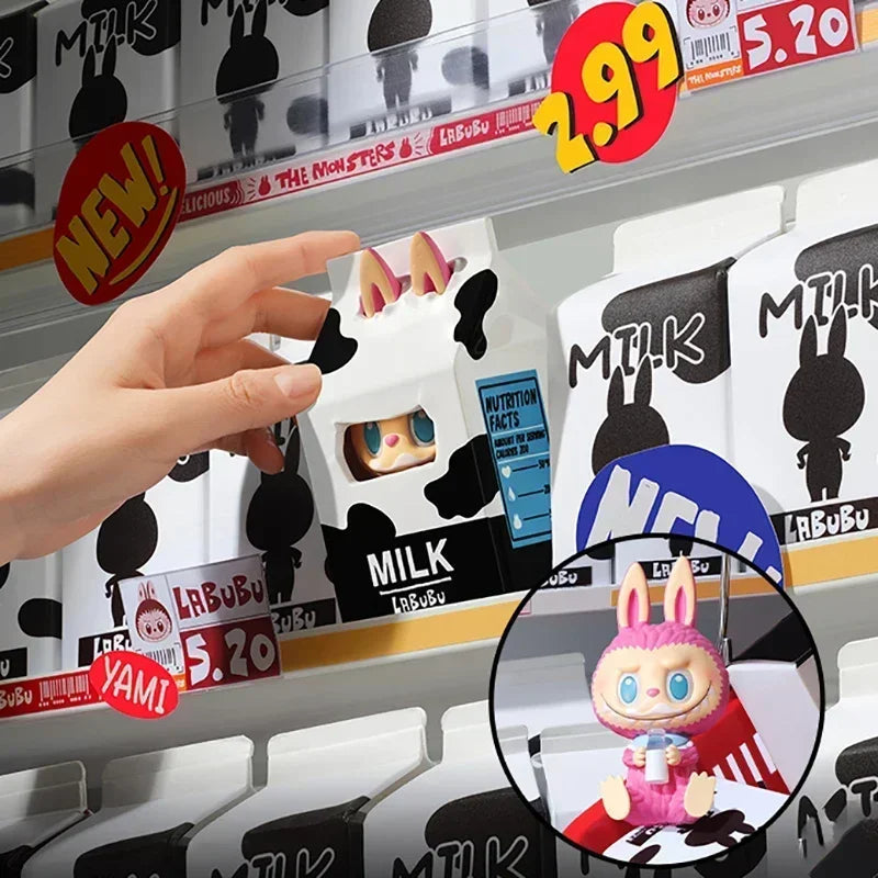 Labubu The Monsters Wacky Mart Series Blind Box Anime Figure Toy POP MART Collectible