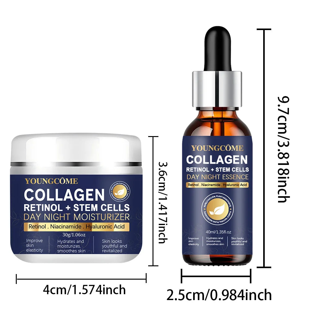 YOUNGCOME Neck & Face Night Cream – Anti-Aging Retinol Set