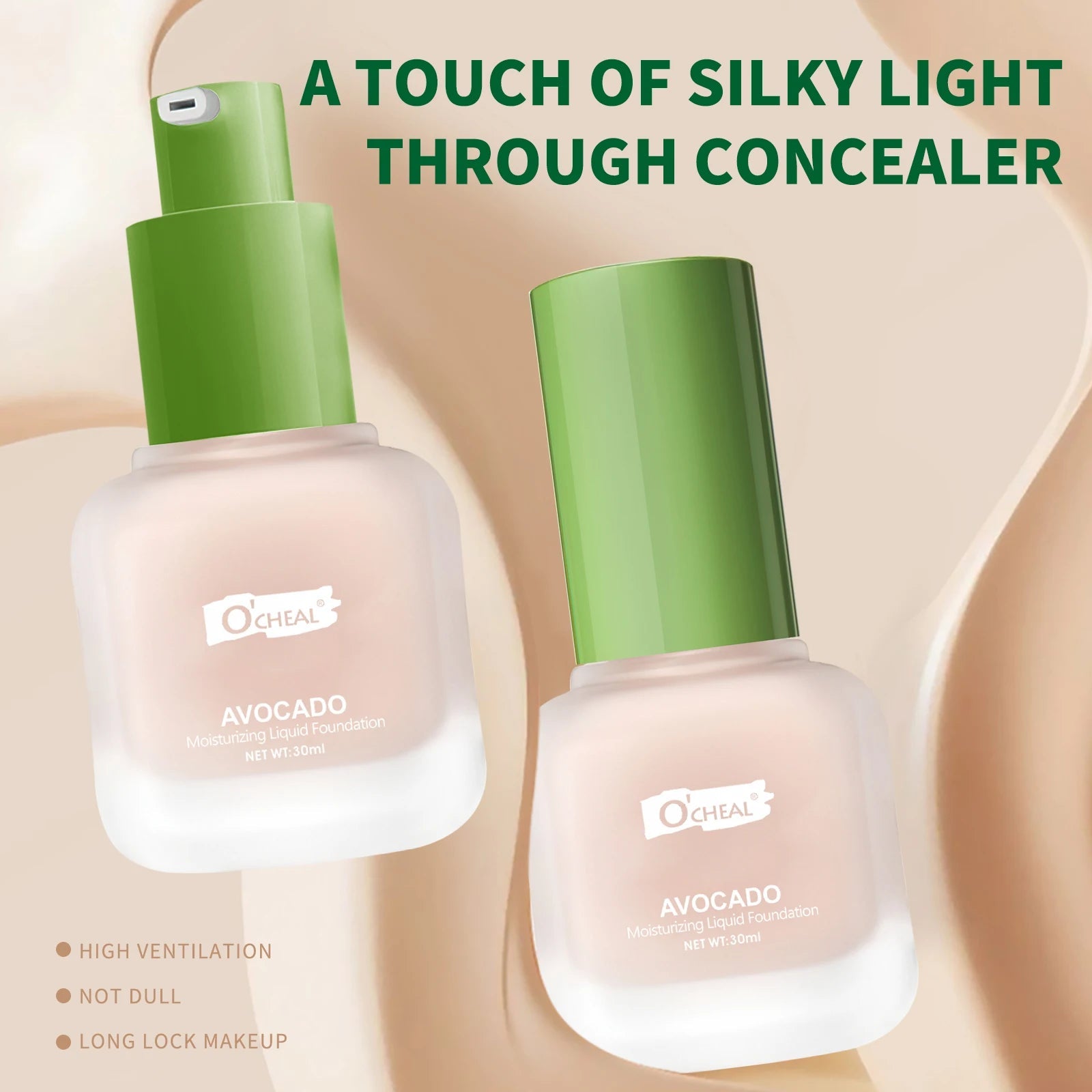 OCHEAL Face Foundation Cream – Oil-Control Matte BB & CC Cream Concealer Vervelle