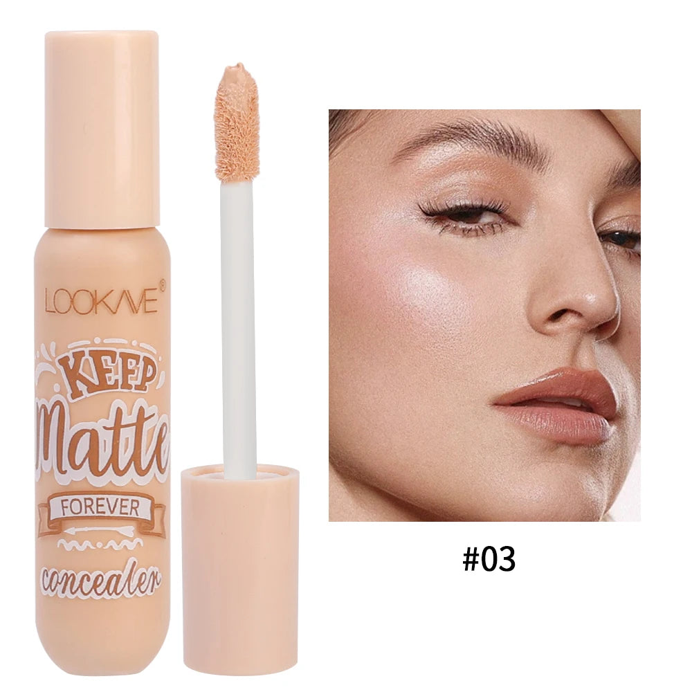 Waterproof Matte Liquid Concealer for Acne & Dark Circles