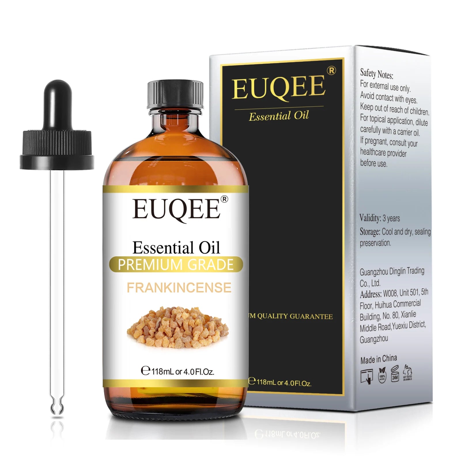 EUQEE Essential Oils 4oz – Aromatherapy & Home Fragrance