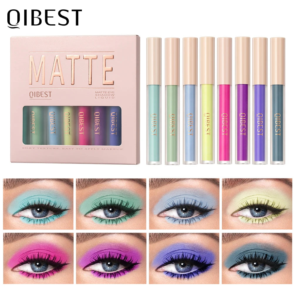 Colorful Liquid Eyeshadow & Blush – Long-Lasting Set