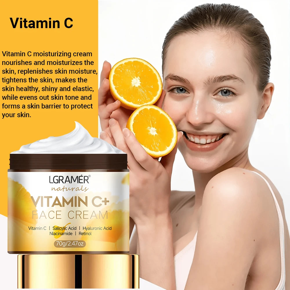 Vitamin C Retinol Face Cream Wrinkle Moisturizer
