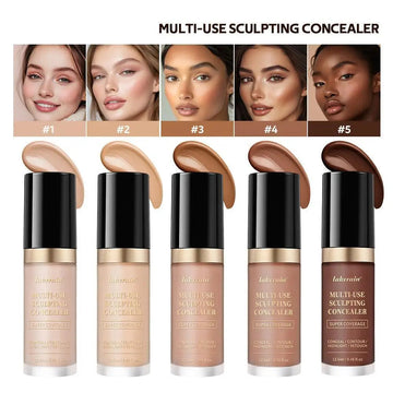 Super Coverage Concealer – Multi-Use Cream for Contour, Highlight & Retouch Vervelle