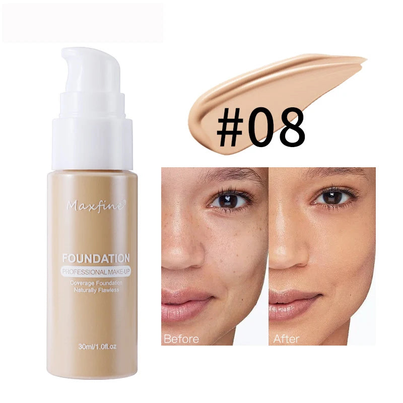 Liquid Foundation: Waterproof, Sweat-Resistant Concealer Makeup