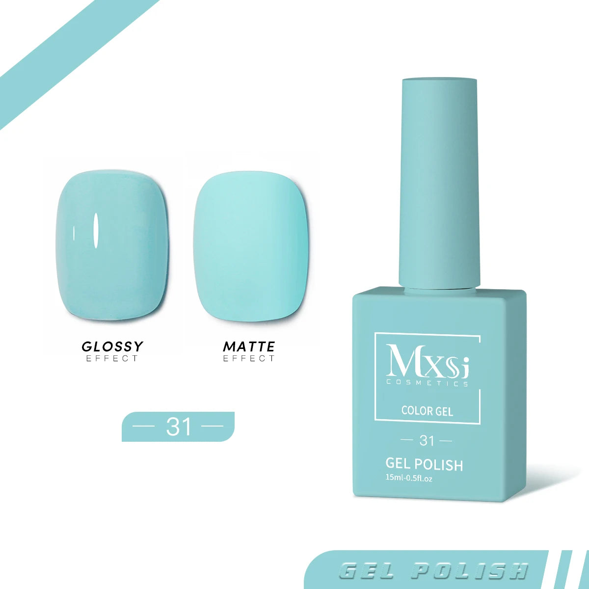 Mxsi 15ml Gel Nail Polish Neon & Pastel UV Gel Varnish