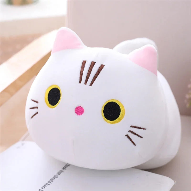 Kawaii Cat Plush Pillow Vervelle