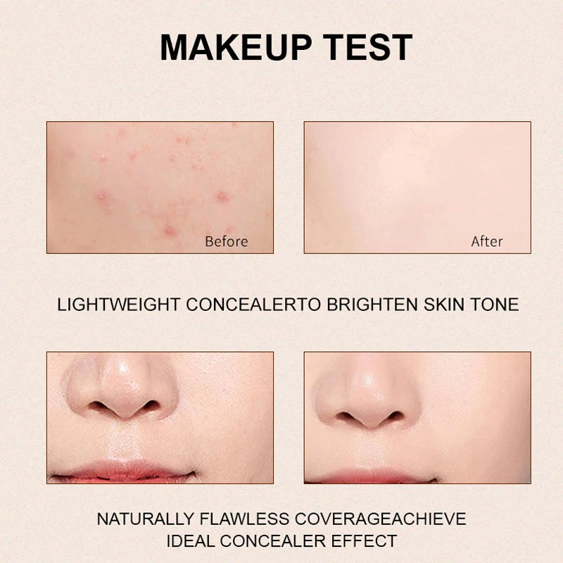 Ocheal Concealer Foundation Cream – Waterproof, Long-Lasting BB Cream Vervelle