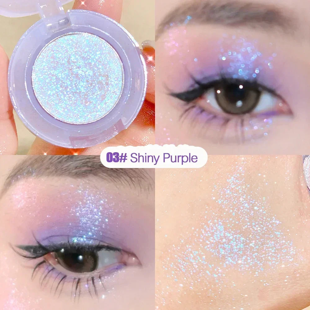 Diamond Glitter Eyeshadow Palette Waterproof Long-Lasting