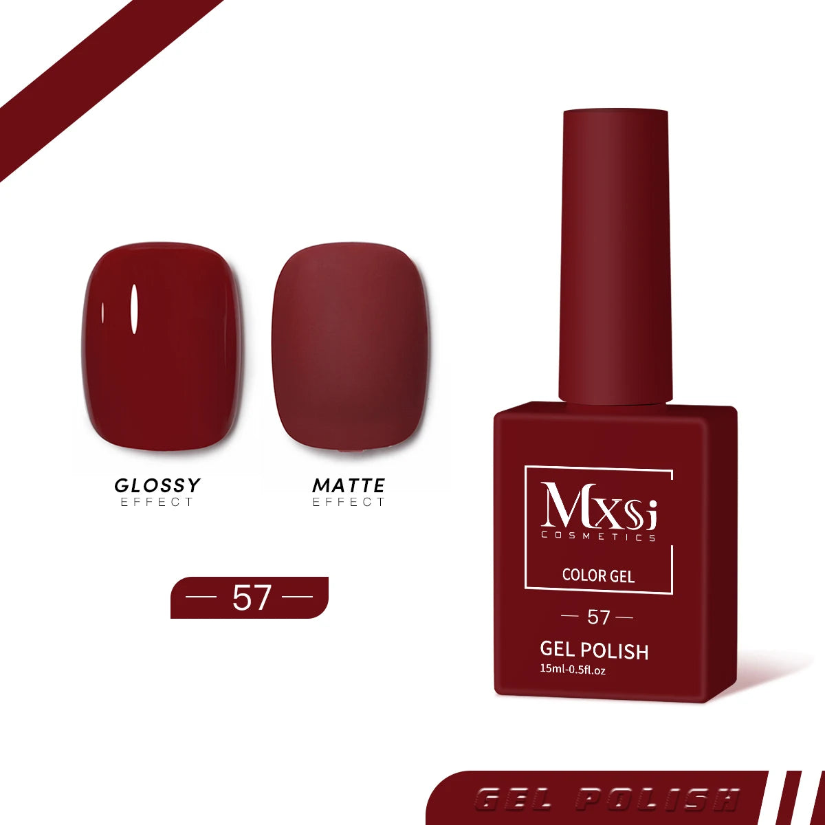 Mxsi 15ml Gel Nail Polish Neon & Pastel UV Gel Varnish