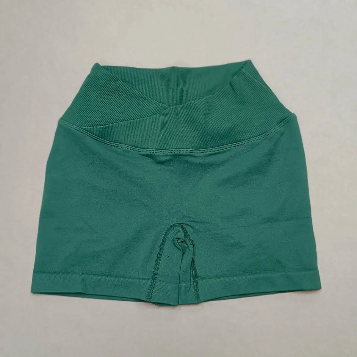 women's activewear Crossover Waist High-Waist Yoga & Fitness Shorts Push-Up Hip Vervelle