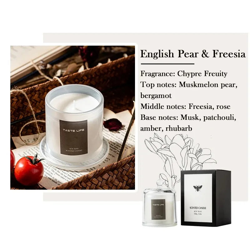 30 Hour Relaxing Soy Scented Jar Candle – Home Gift