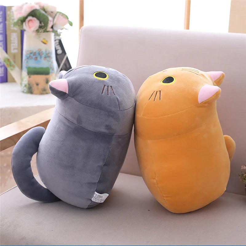 Kawaii Cat Plush Pillow Vervelle