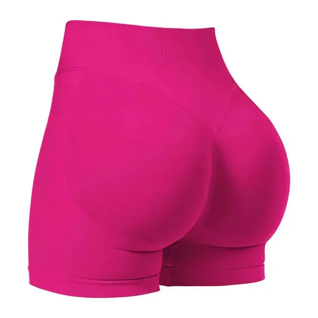 Women 4.5" Seamless Scrunch Bum Gym & Yoga Shorts High Waist Vervelle