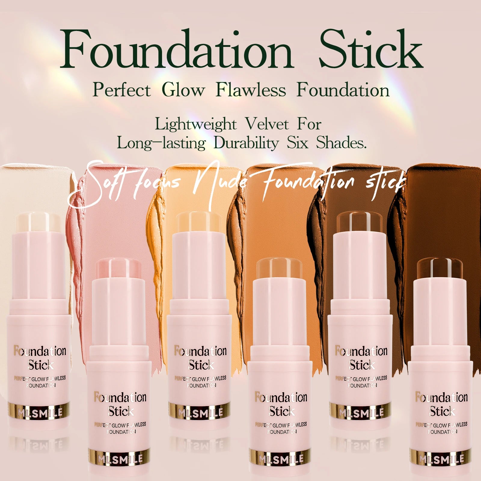 Foundation Stick - Matte Finish, Blendable Cream Formula with Natural Glow