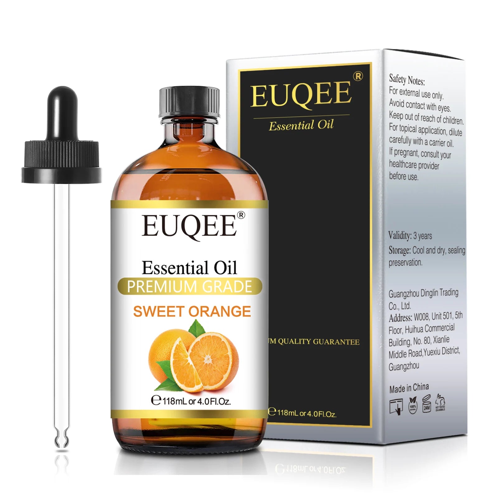 EUQEE Essential Oils 4oz – Aromatherapy & Home Fragrance