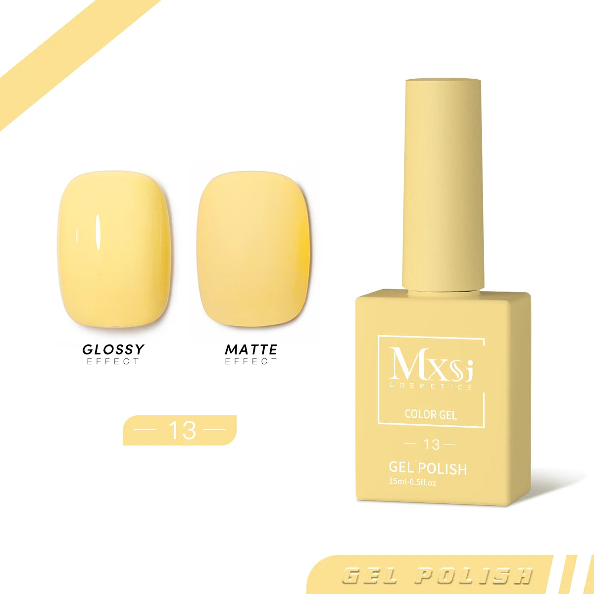 Mxsi 15ml Gel Nail Polish Neon & Pastel UV Gel Varnish