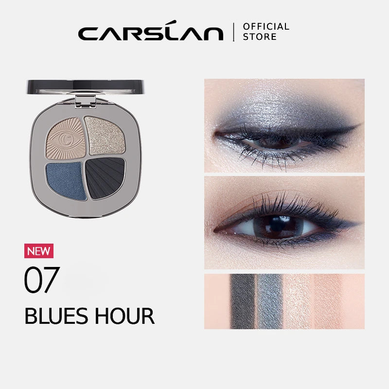 CARSLAN 4-Color Eyeshadow Palette Vervelle