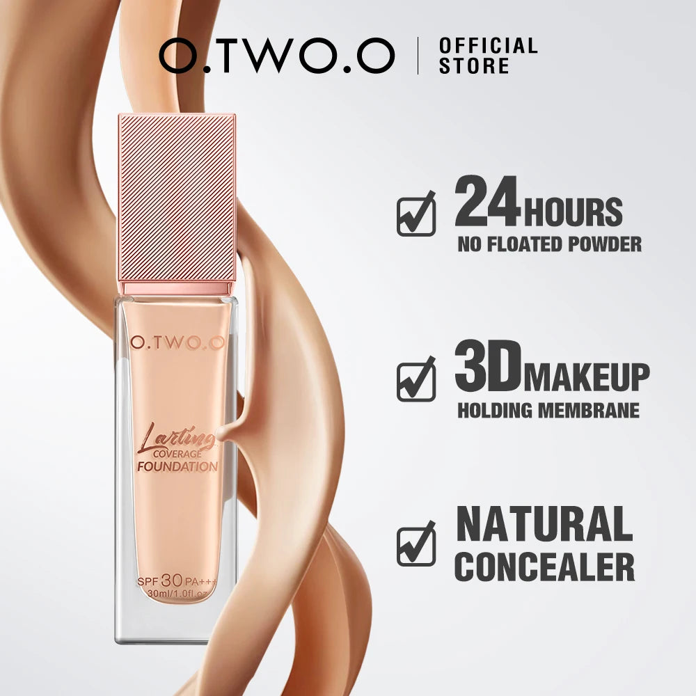 O.TWO.O Liquid Coverage Foundation Matte Waterproof