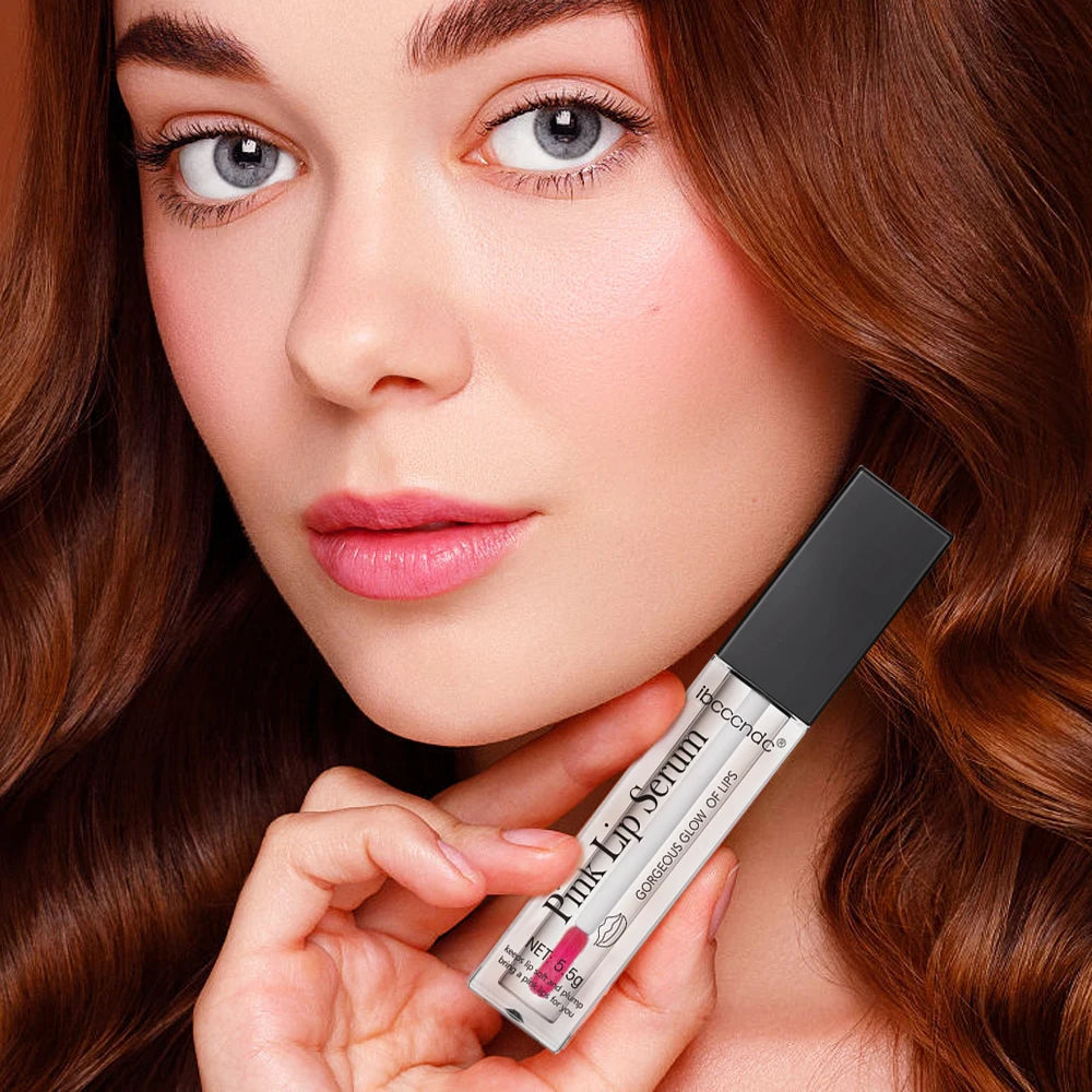 Natural Pink Lip Serum – Brightening & Repairing Balm