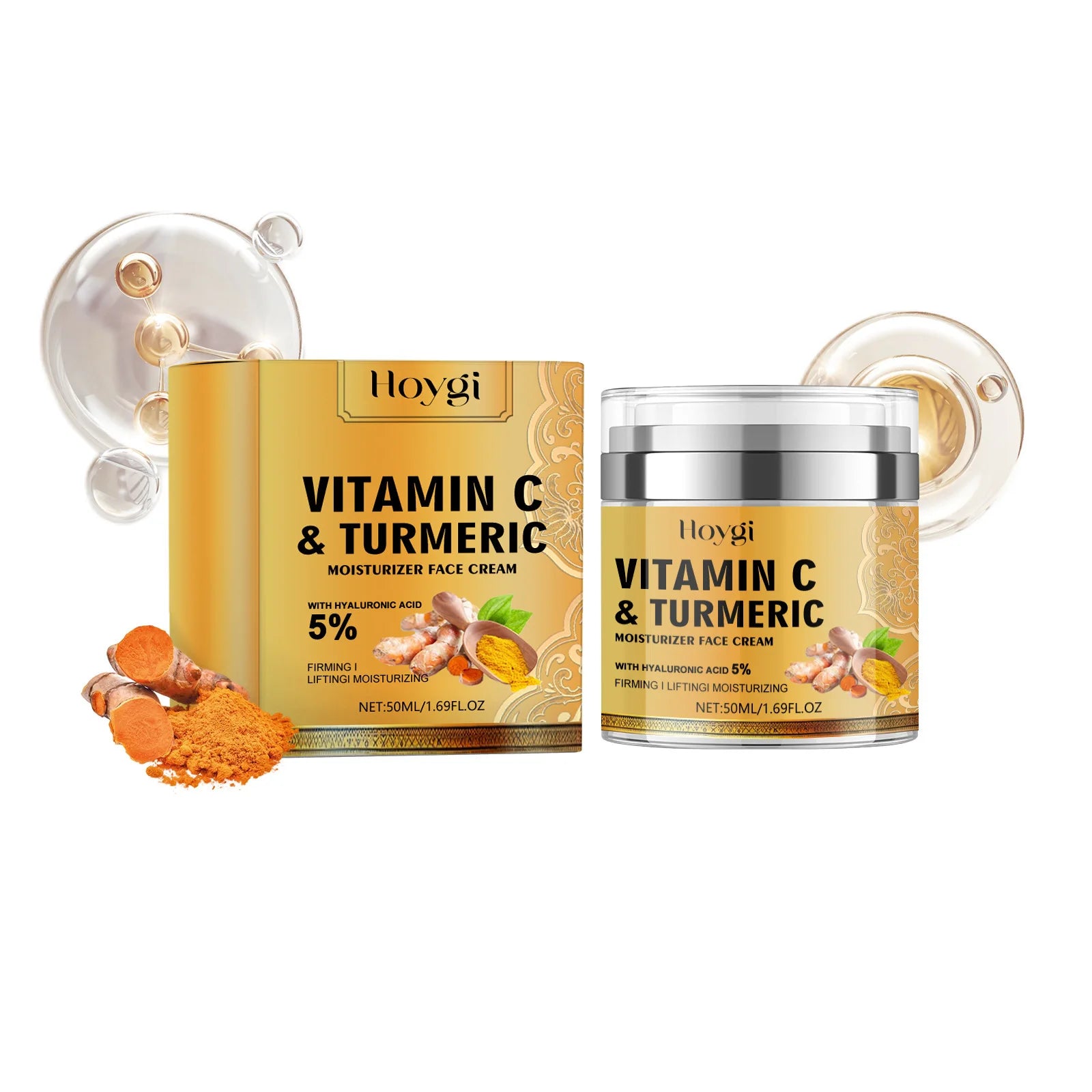 Turmeric Cleanser Oil Control Dark Spot Removal Cream