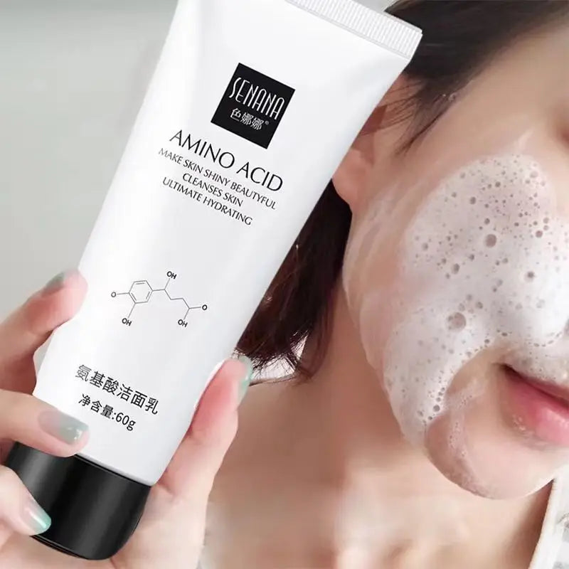Amino Acid Facial Cleanser Oil Control Moisturizing Deep Cleansing Foam Face Wash