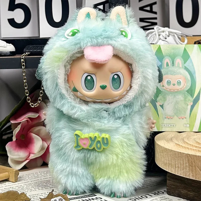 Labubu Sitting Party Baby Outfit – Cute Monster Plush Onesie Blind Box Collectible Vervelle