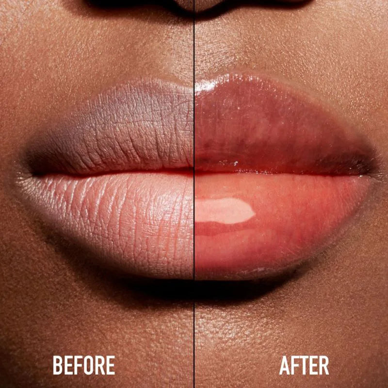 Water-gloss lip oil, honey-colored lip oil, moisturizing and hydrating