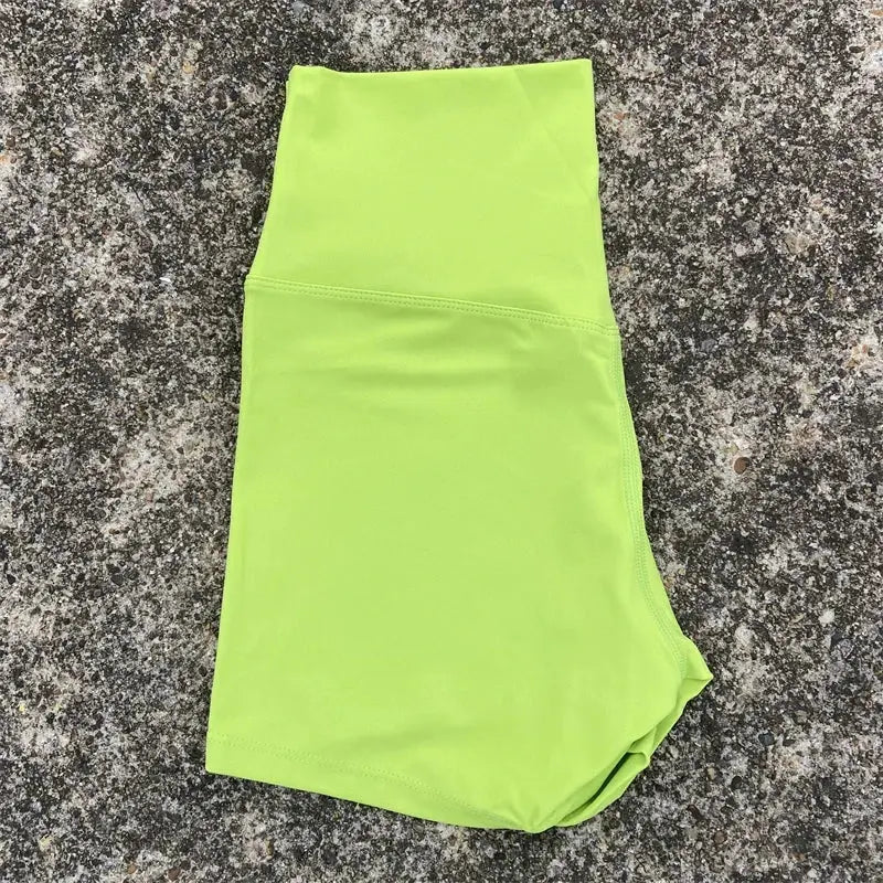 Sexy High-Waist Yoga Shorts for Women – Soft, Compression Fitness & Sport Vervelle