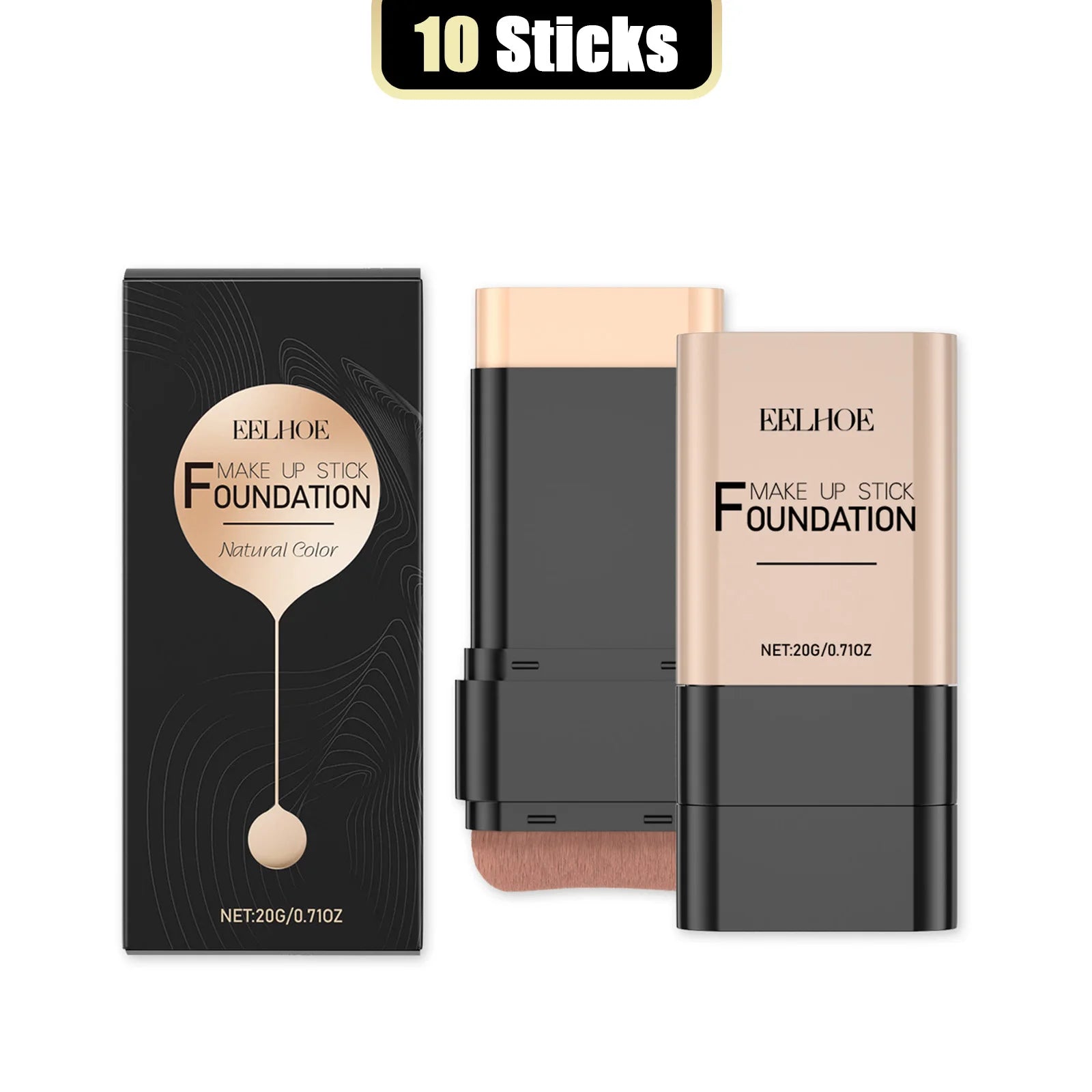 EELHOE Eraser Foundation Stick Full Coverage Matte