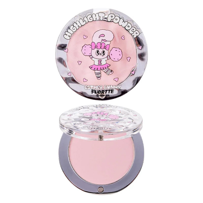 FLORTTE BUNNY Single Highlight Powder Facial Highgloss Natural Brightening