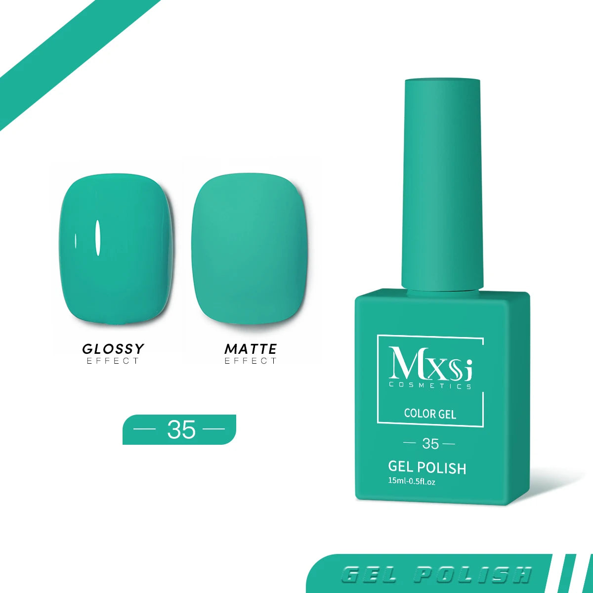 Mxsi 15ml Gel Nail Polish Neon & Pastel UV Gel Varnish