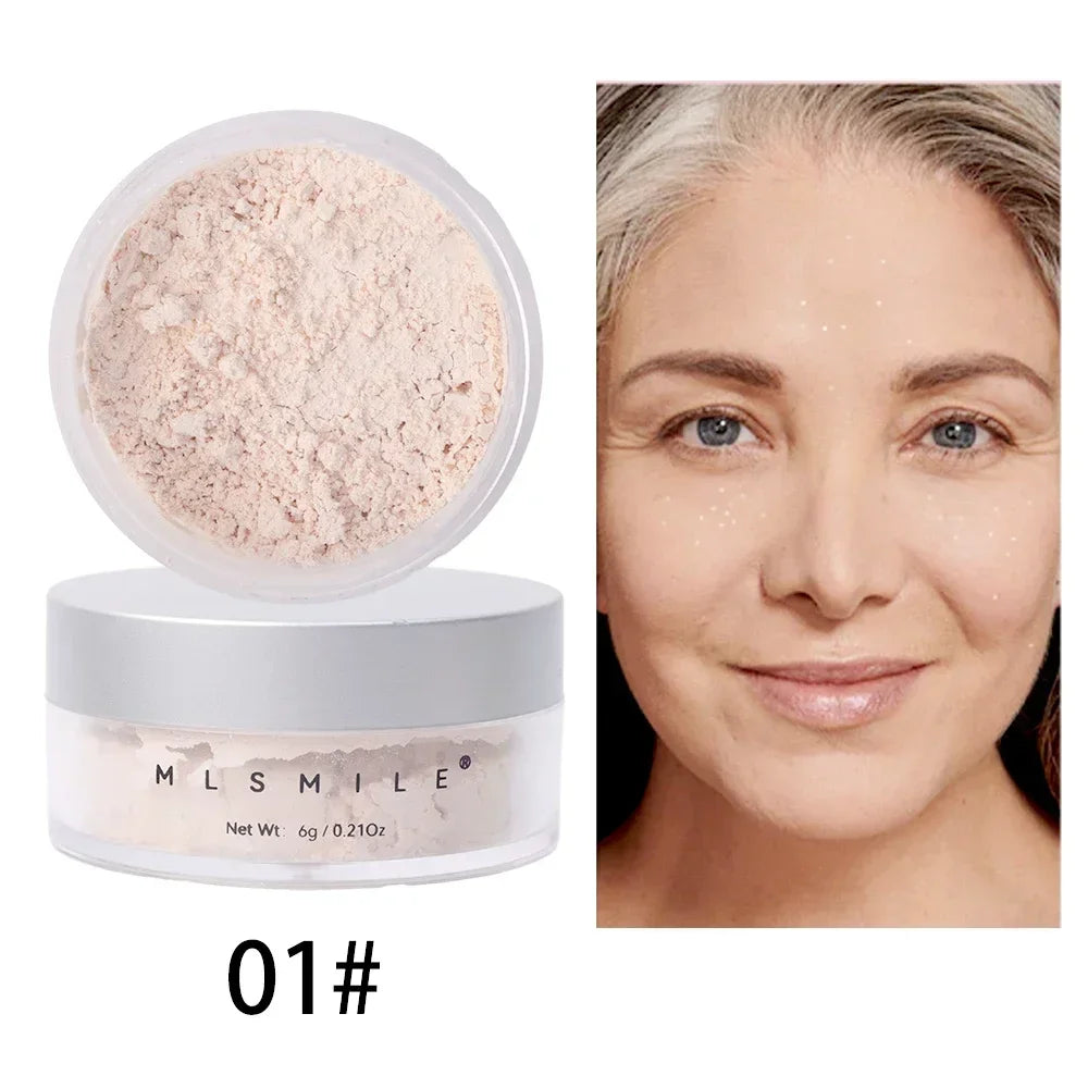 Matte Loose Powder Waterproof Oil-control Translucent Brightening