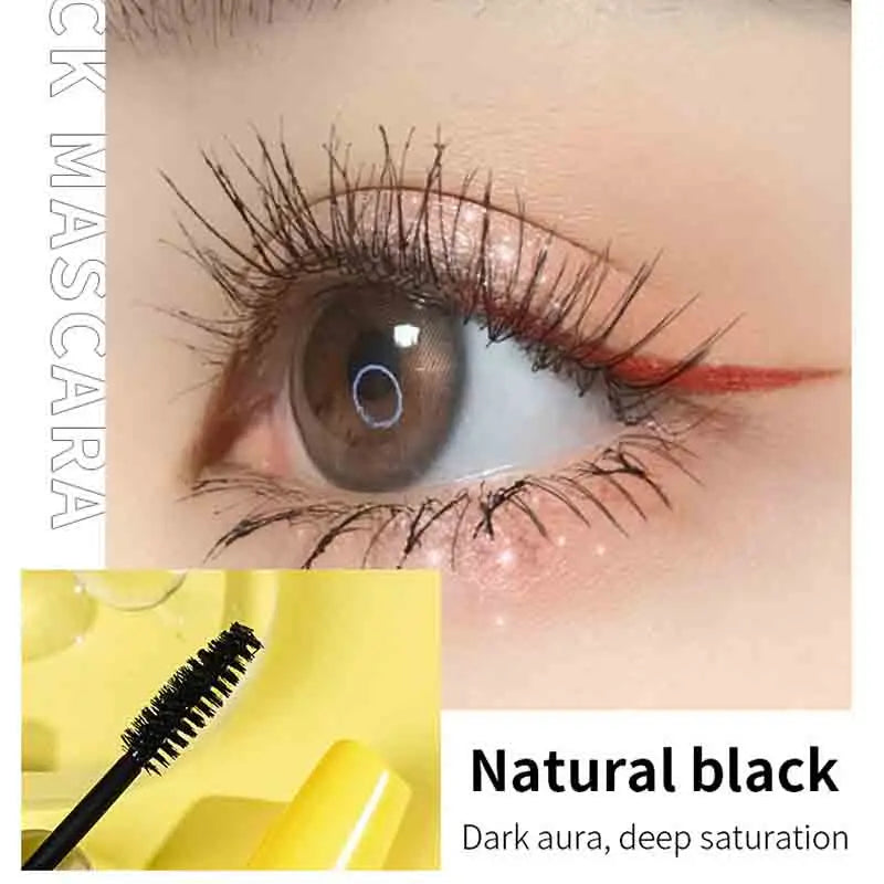 Waterproof Black Mascara Thick, Curly & Long-Lasting