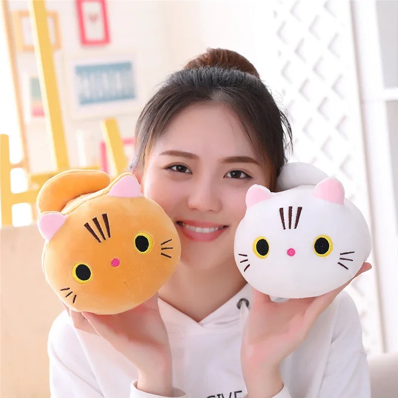 Kawaii Cat Plush Pillow Vervelle