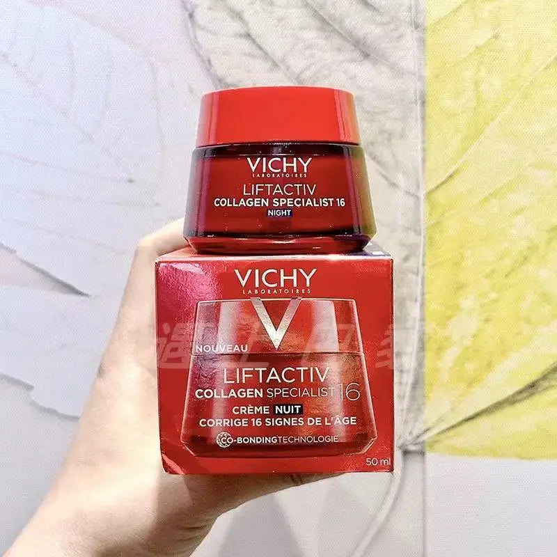 Vichy Various Essence & Cream - Collagen Night Cream, Nutritional Cream, Retinol Serum