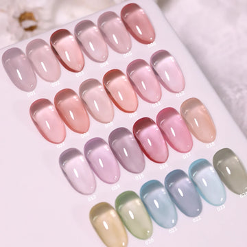 Vendeeni 24 Colors Jelly Gel Nail Polish Nude Pink 15ml