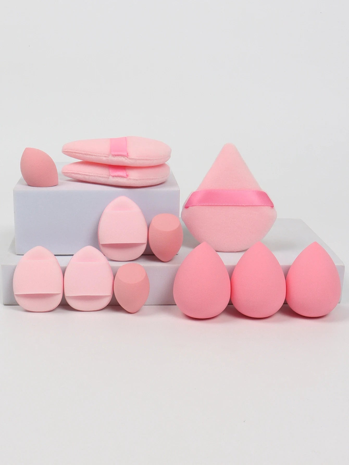 12Pcs Makeup Sponge & Puff Set for Blending & Powder Vervelle