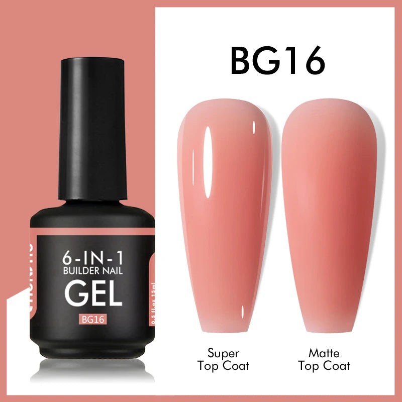 CHUNSHU 6-in-1 Extension UV Gel Polish 15ml Builder Gel
